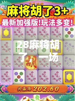 28麻将胡了，一场数字背后的社交狂欢与文化密码