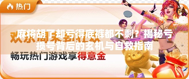 麻将胡了却亏得底裤都不剩？揭秘亏损号背后的玄机与自救指南