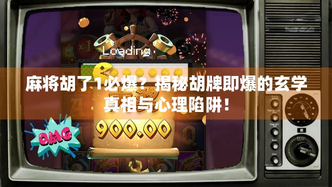 麻将胡了1必爆？揭秘胡牌即爆的玄学真相与心理陷阱！