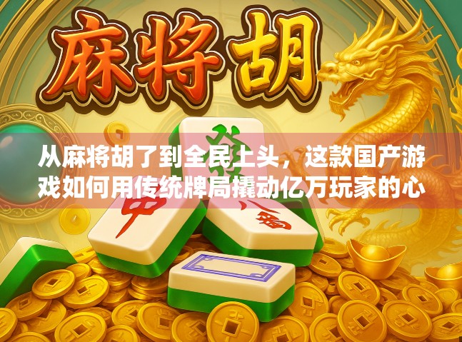 从麻将胡了到全民上头，这款国产游戏如何用传统牌局撬动亿万玩家的心？